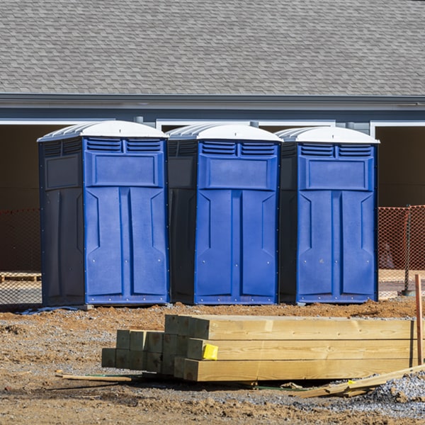 how do i determine the correct number of porta potties necessary for my event in Waxhaw NC